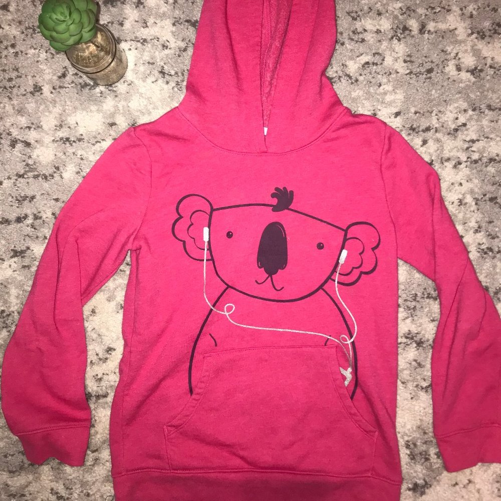 Girls Sweatshirt Hoodie Cat & Jack Size L (10-12)